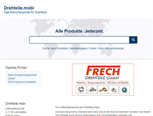 Tablet Screenshot of drehteile.mobi